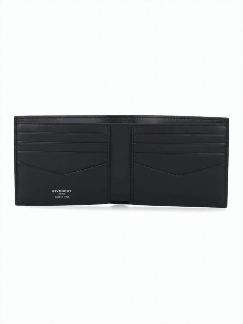 Givenchy Textured Calf Leather Bifold Wallet