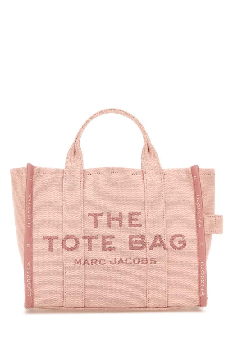 Marc Jacobs Pink Canvas The Tote Shopping Bag
