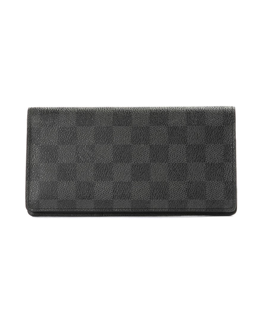 Louis Vuitton Black Damier Graphite Canvas Wallet