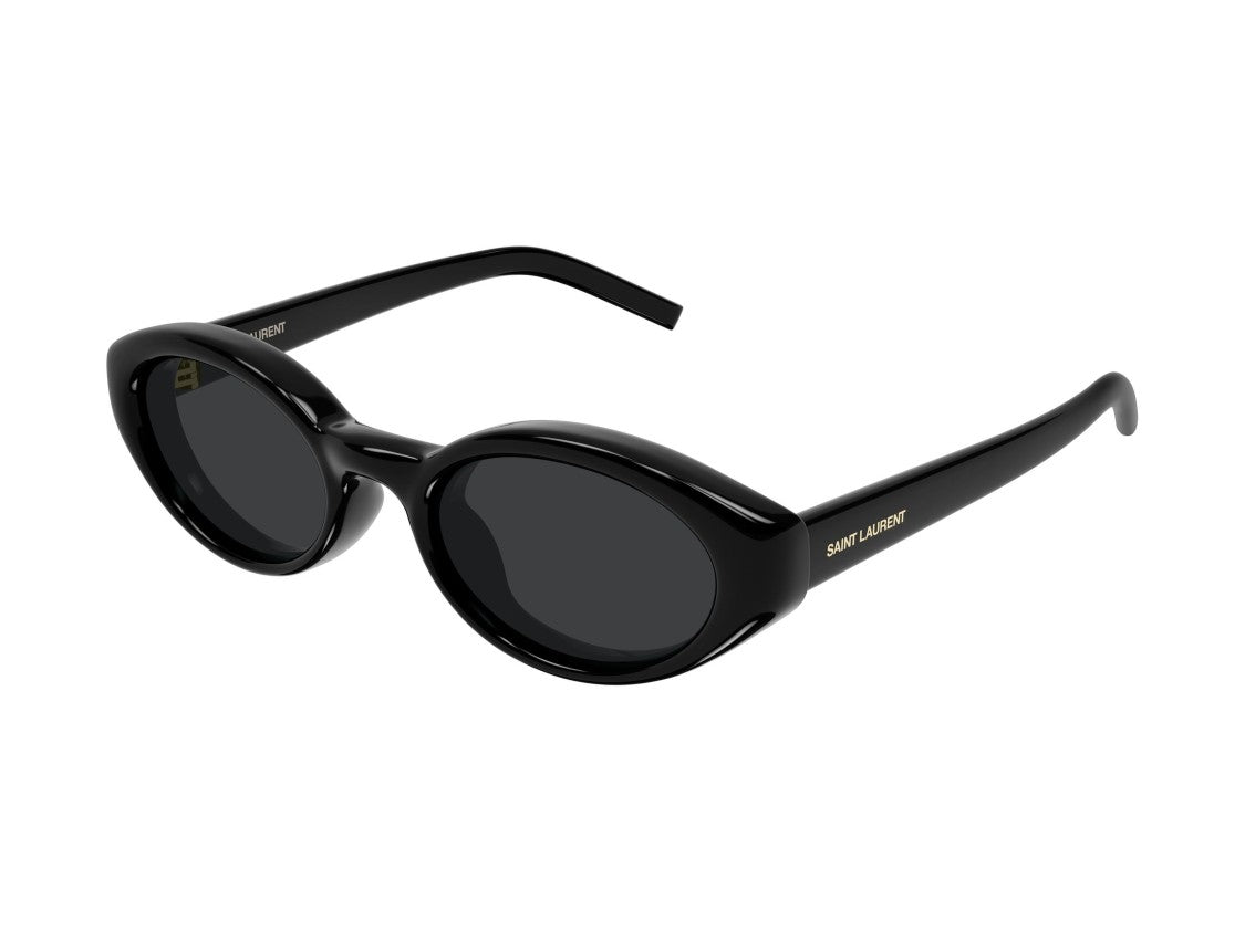 Saint Laurent Black Sl 567 Plump Acetate Sunglasses