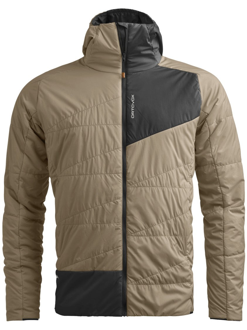 Ortovox Swisswool Piz Duan Quilted Padded Hooded Jacket