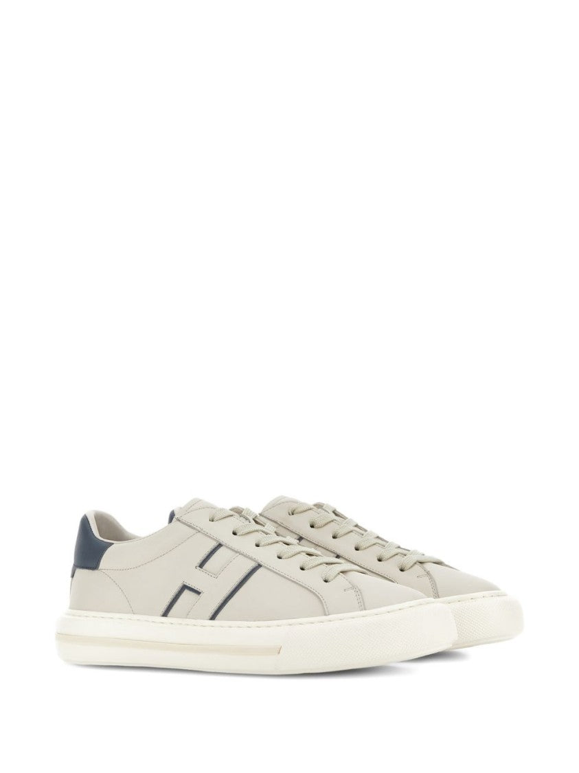 Hogan Silk And Nylon Lurex Lace Sneakers
