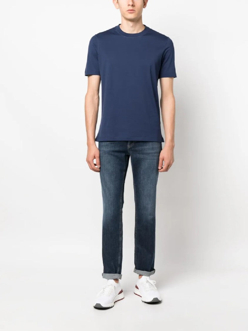 Brunello Cucinelli Straight-Leg Denim Pants