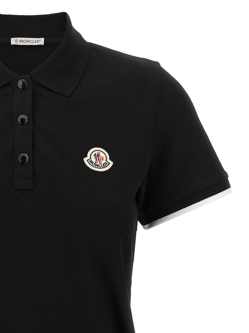 Moncler Logo Patch Polo Shirt