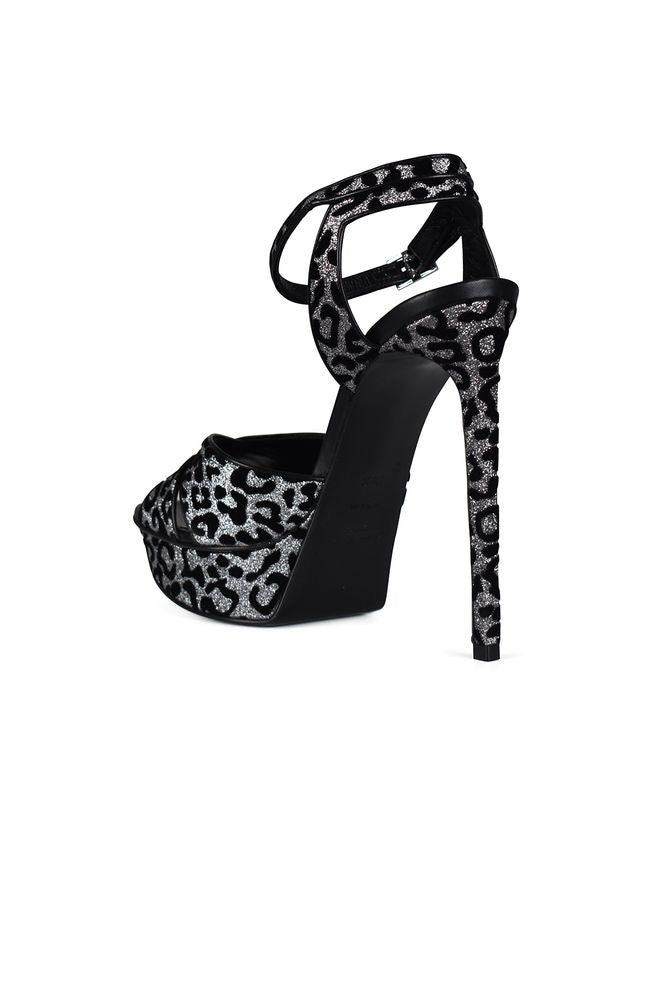 Saint Laurent Tribute Sandals Bianca