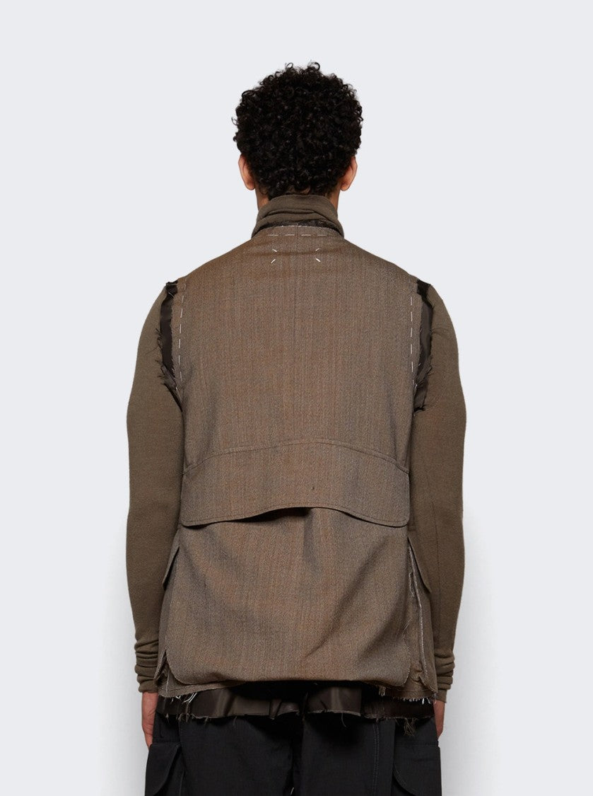 Maison Margiela Gilet Vest - Olive