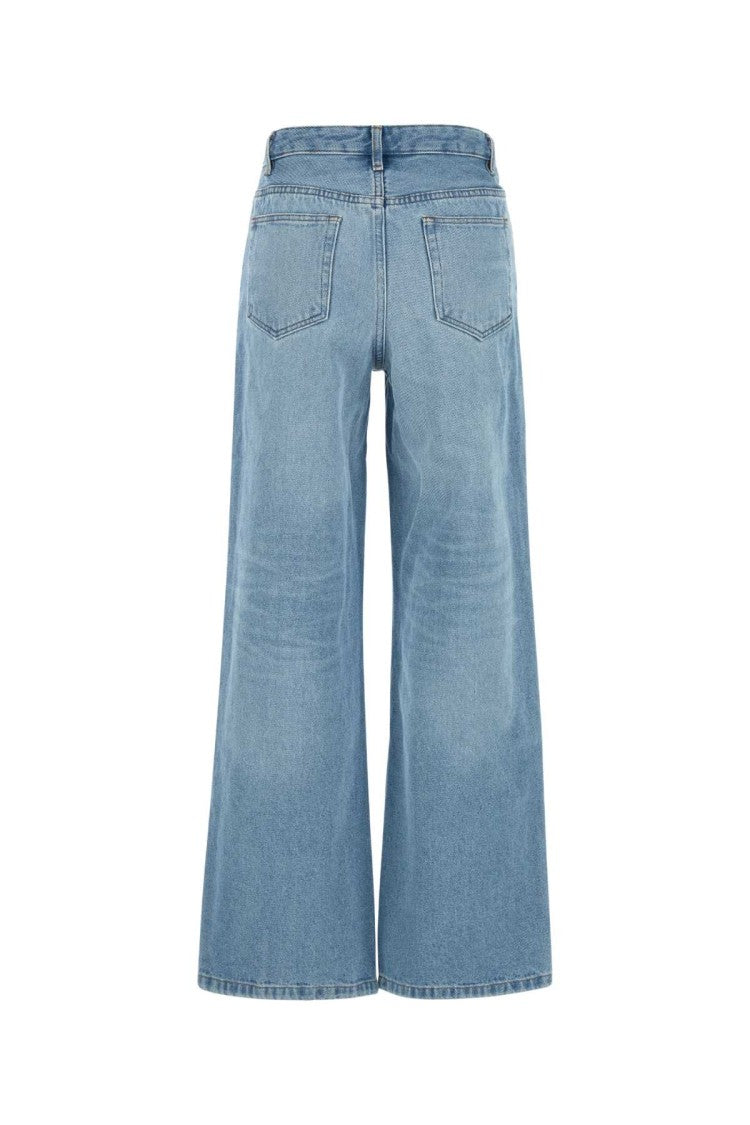 A.P.C. Denim Elisabeth Wide-Leg Jeans