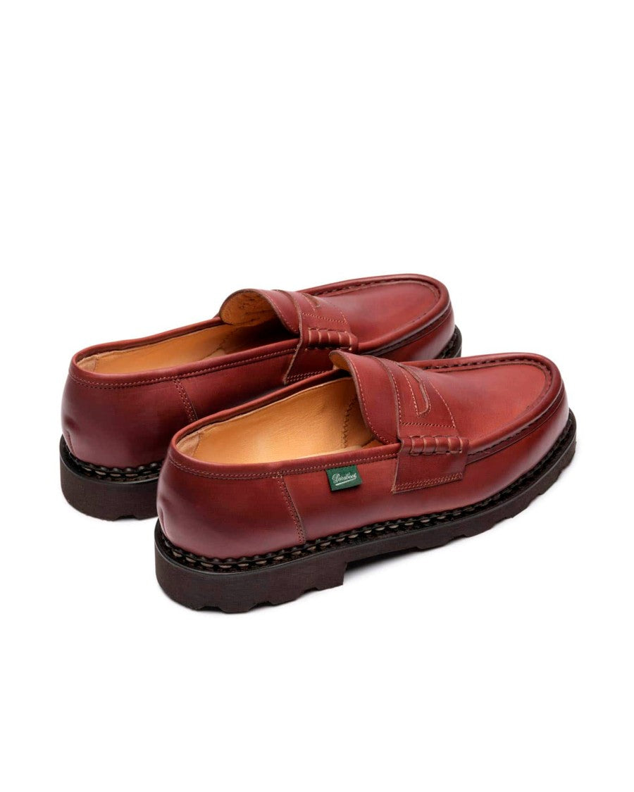 Paraboot Brown Handcrafted Moccasins With Norwegian Construction