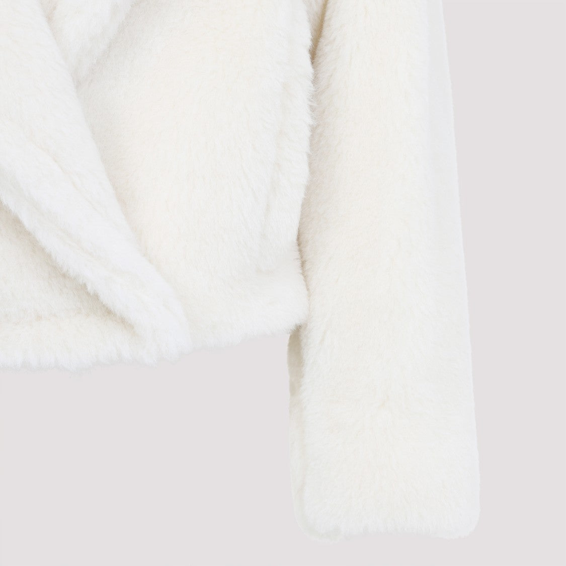 Max Mara Oggeri Teddy Short Biker Jacket