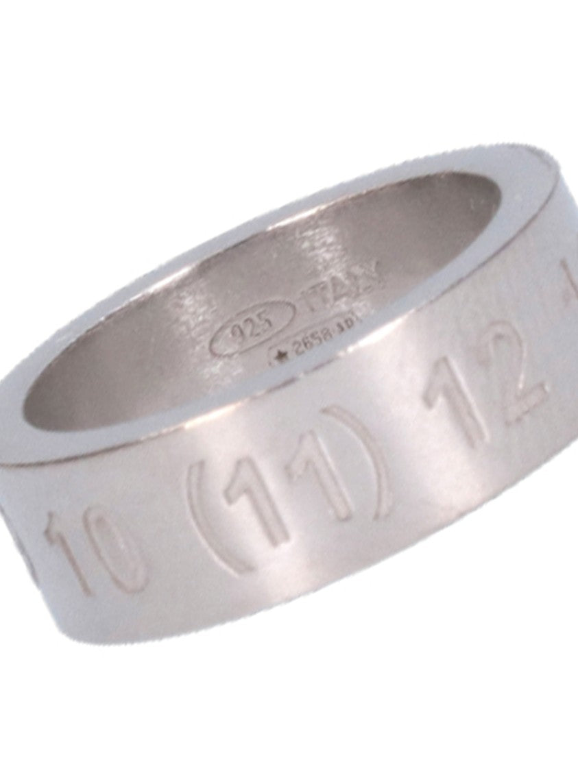 Maison Margiela "Numeric" Ring – Silver