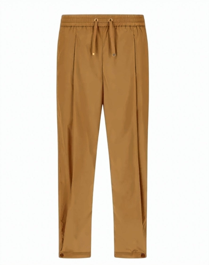 Herno Light Stretch Nylon Wide Leg Trousers
