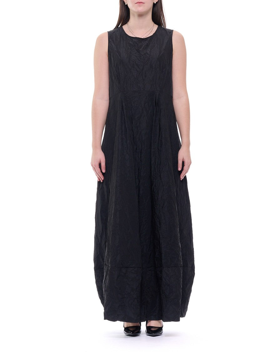 Maria Calderara Sculptural Flared Bell Dress