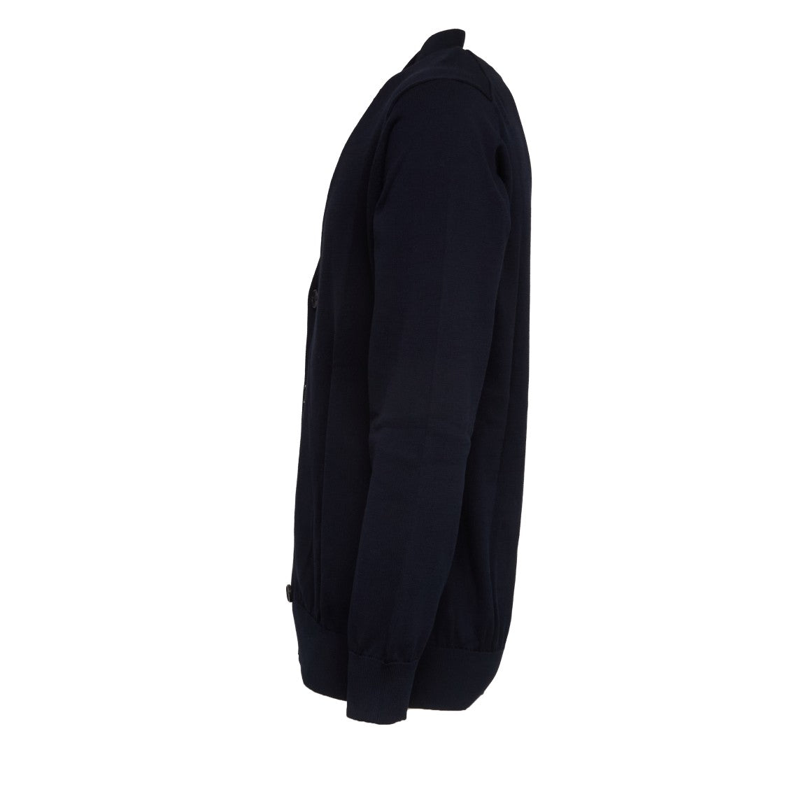 Filippo De Laurentiis Cotton Crepe V-Neck Cardigan