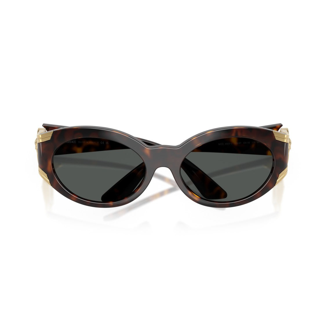 Versace 0Ve4503u Oval Tortoiseshell Sunglasses