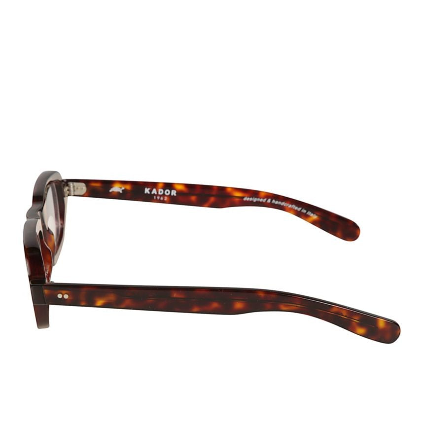 Kador Roky Tortoiseshell Rectangle Frame Eyeglasses With Glossy Finish