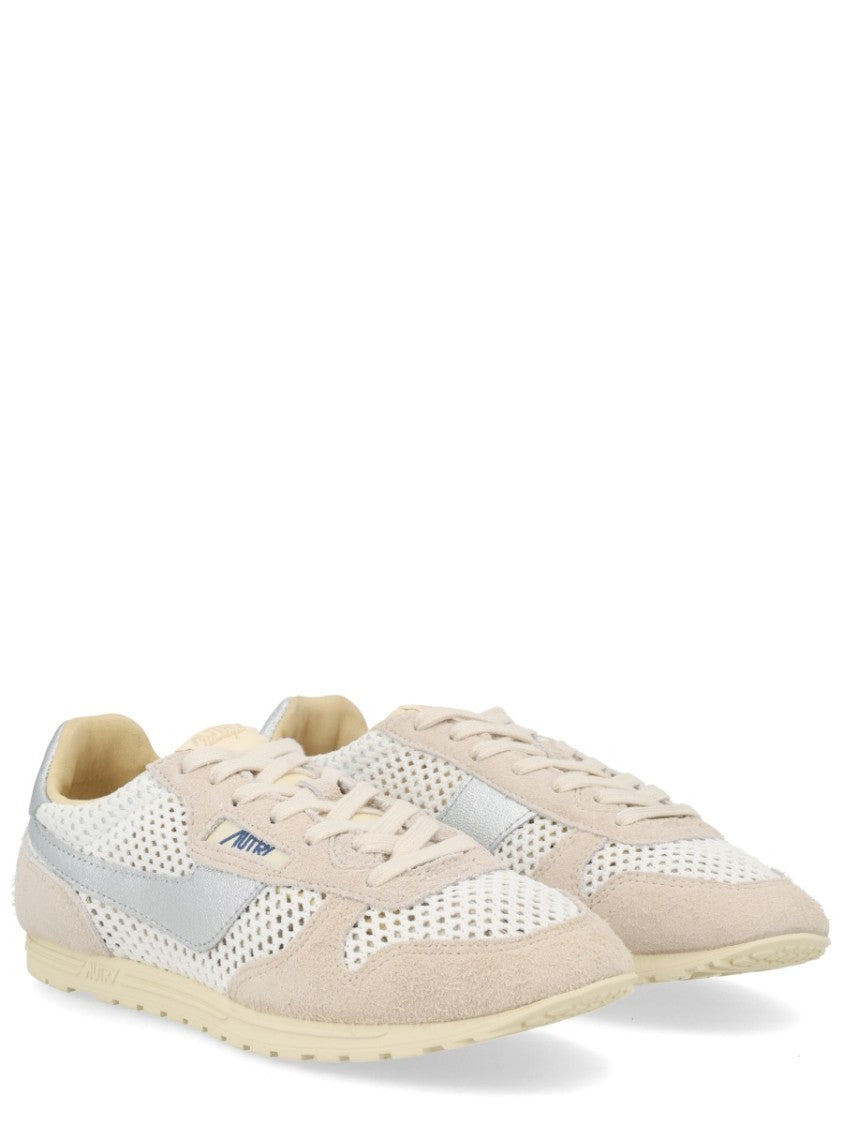 Autry Windspin Suede Metallic Paillettes Sneakers