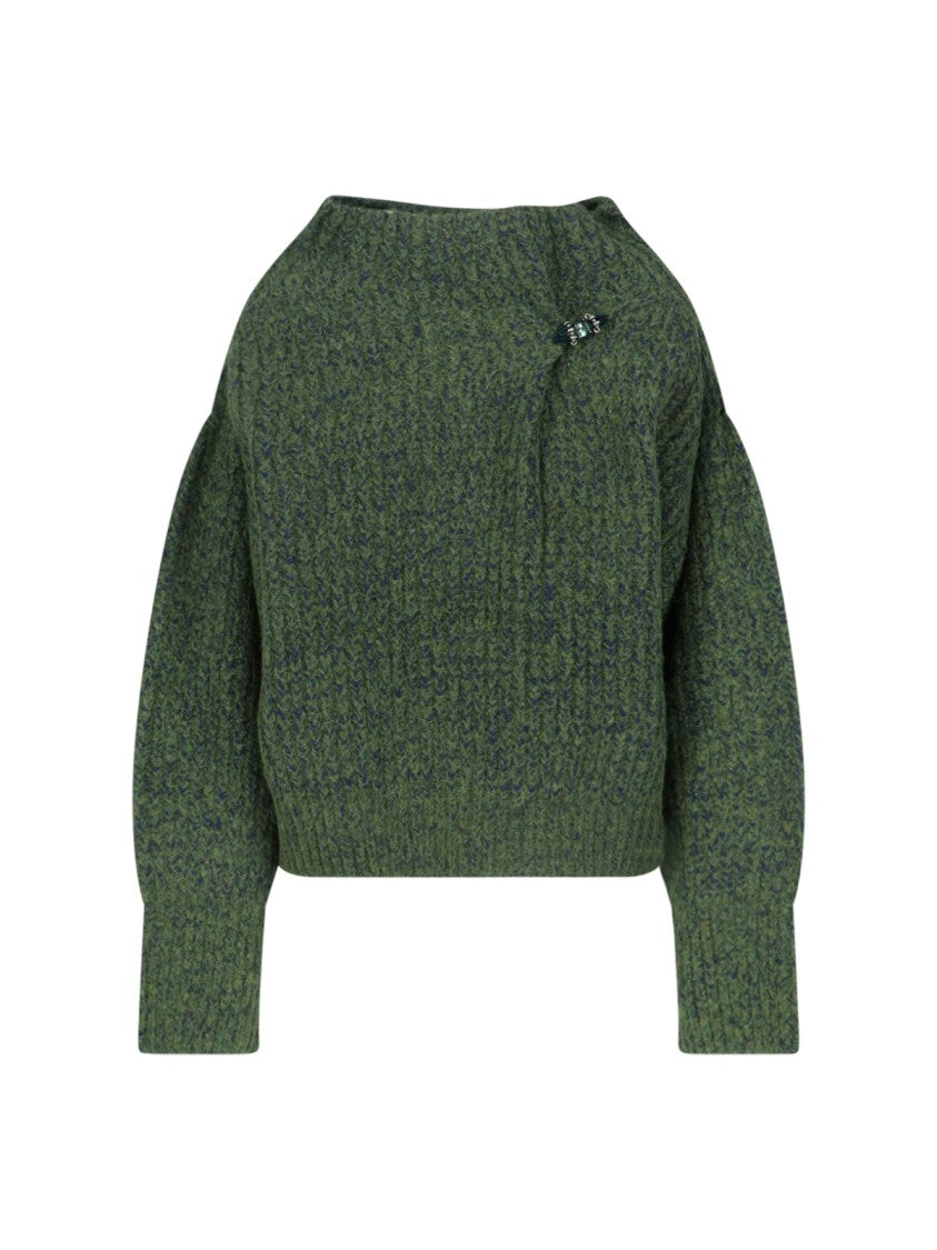 Dries Van Noten Teubina Sweater – Green
