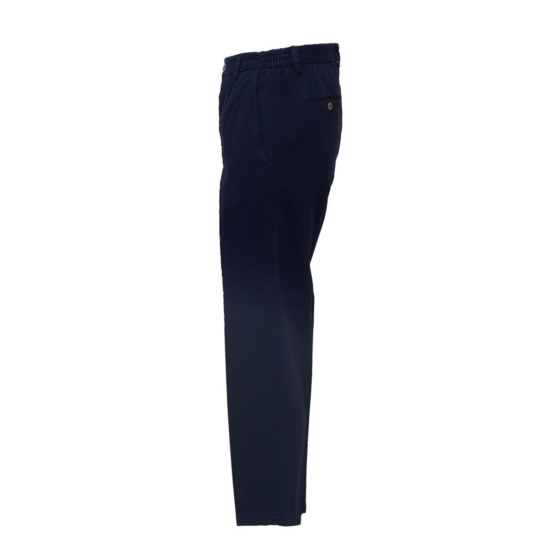 Briglia 1949 Cotton Twill Trousers With Pleats And Elastic Sides