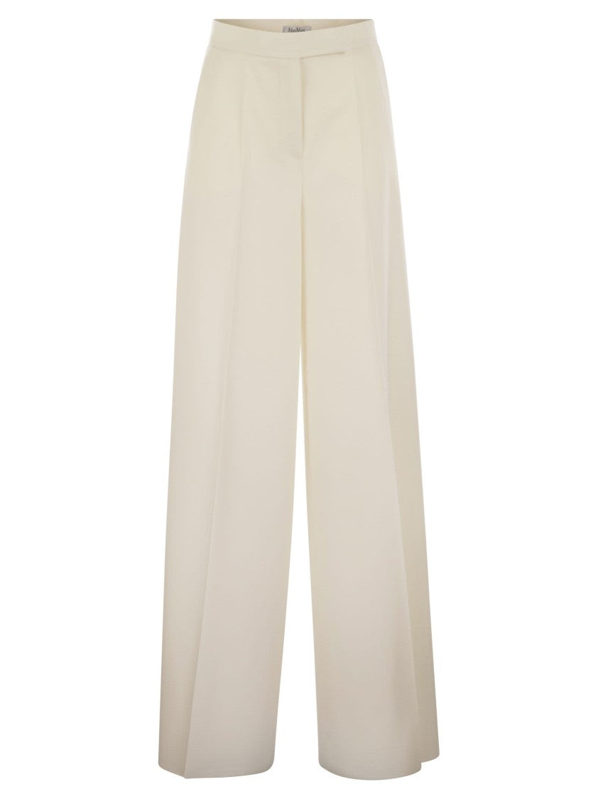 Max Mara Ninfa - Wool Gabardine Trousers