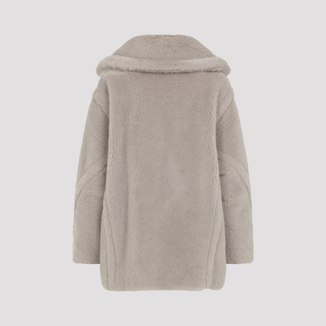Max Mara Mid-Length Coat In Alpaca And Virgin Wool Blend
