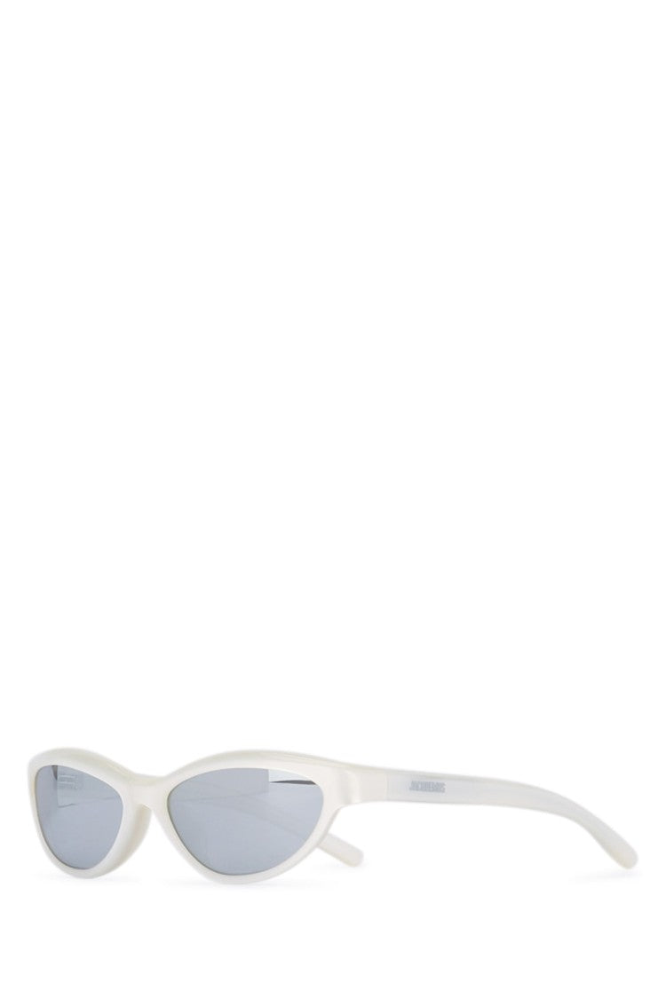 Jacquemus Glossy Cat-Eye Sunglasses With Tinted Lenses
