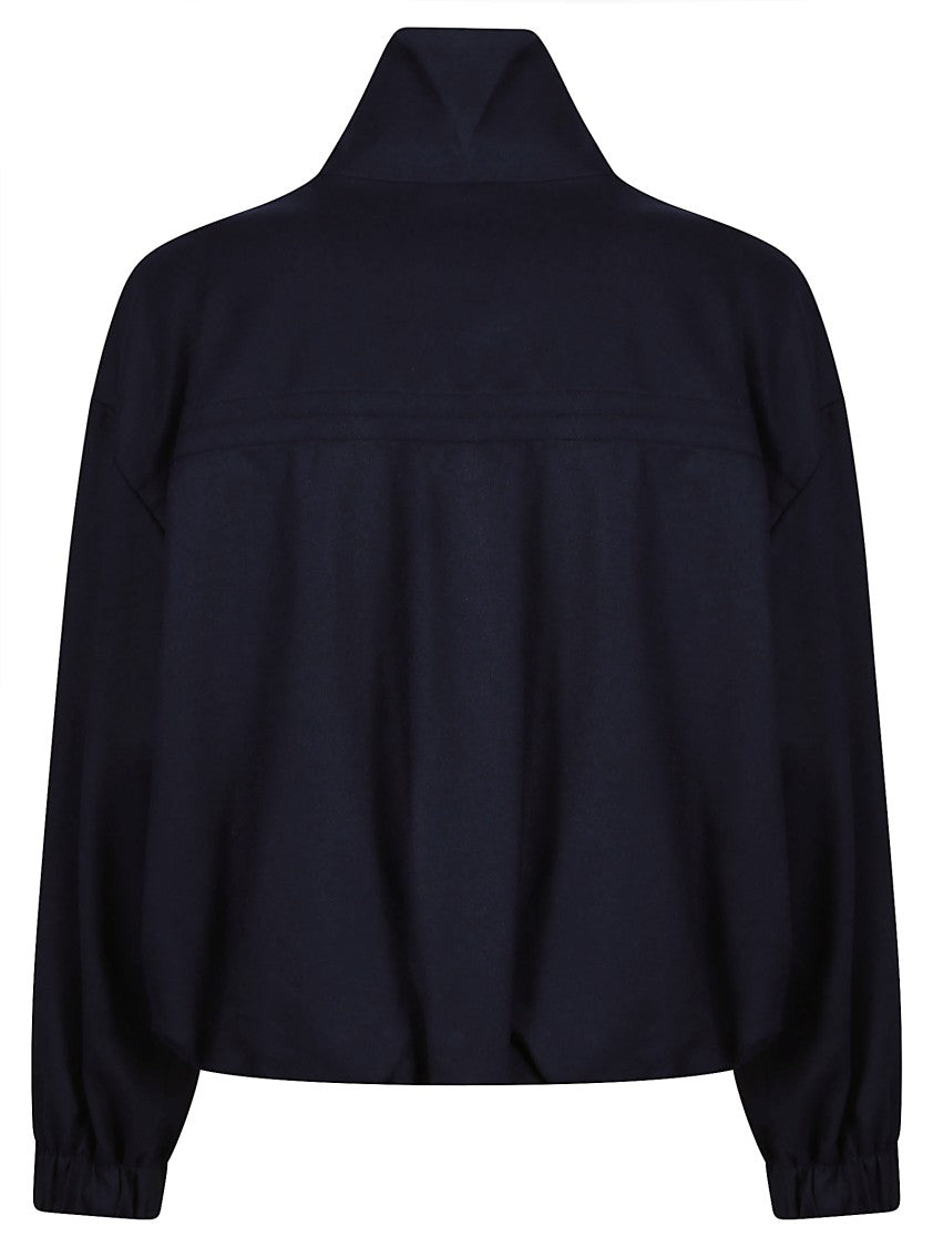 Pinko Barbaforte Cropped Boxy Bomber Jacket