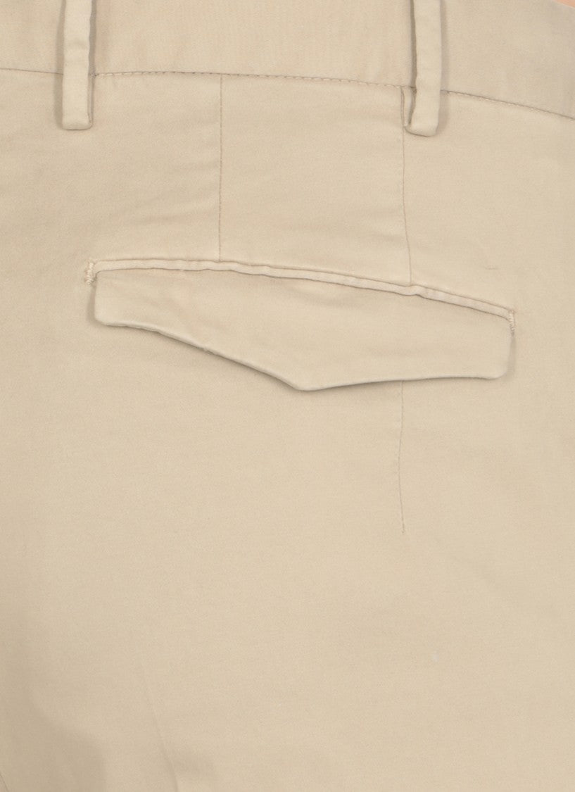 Pt Torino Beige Pt Torino Cotton Trousers