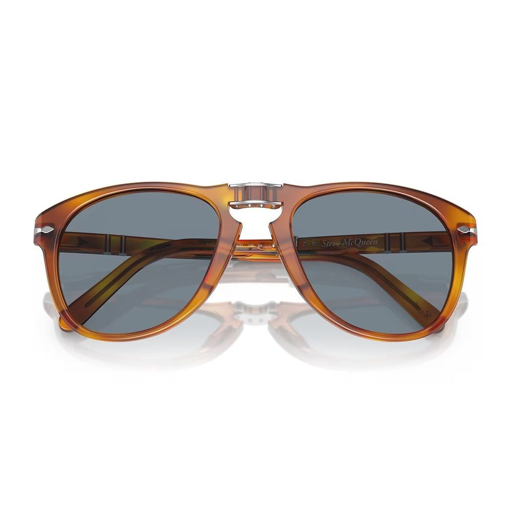 Persol Po00714sm Steve Mcqueen - Exclusive Pilot-Shaped Acetate Sunglasses In Terra Di Siena