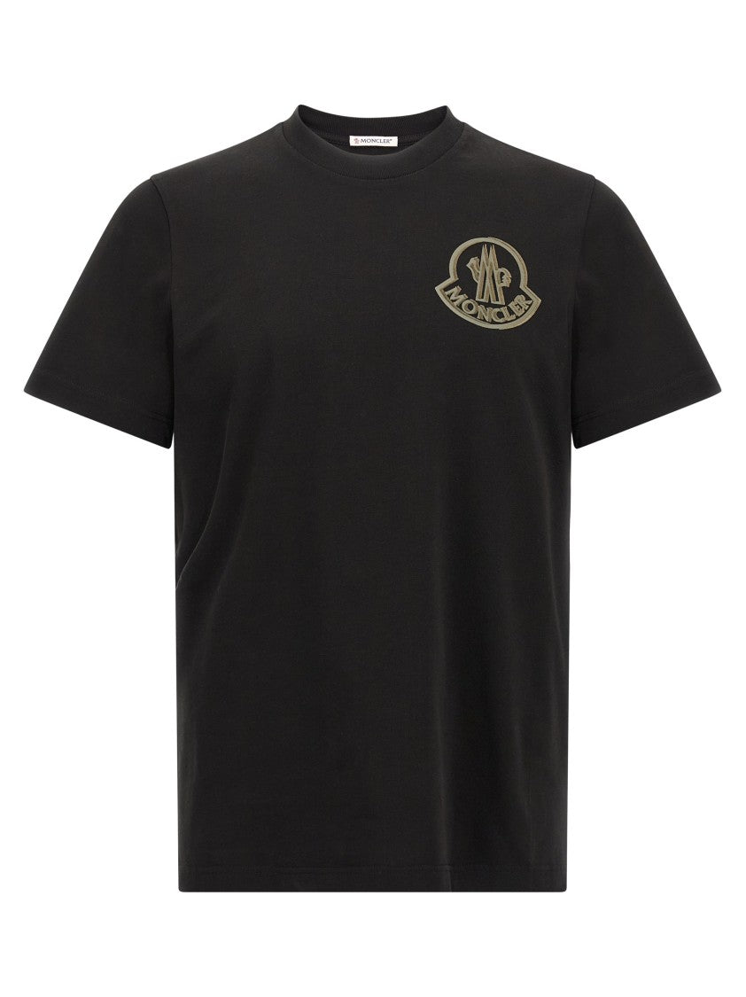 Moncler Flocked Logo T-Shirt