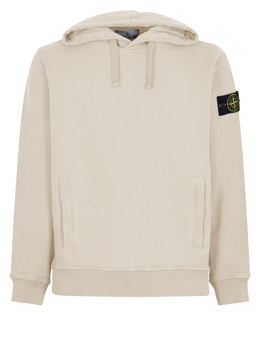 Stone Island Textured Knit Hoodie Sweater