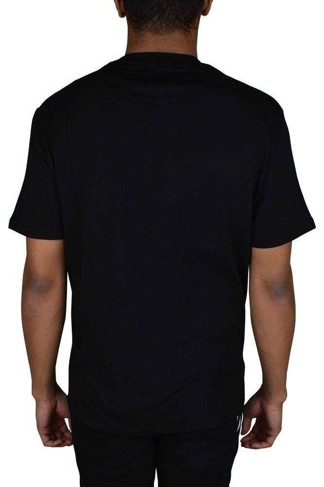 Amiri Black Cotton T-Shirt With Moon