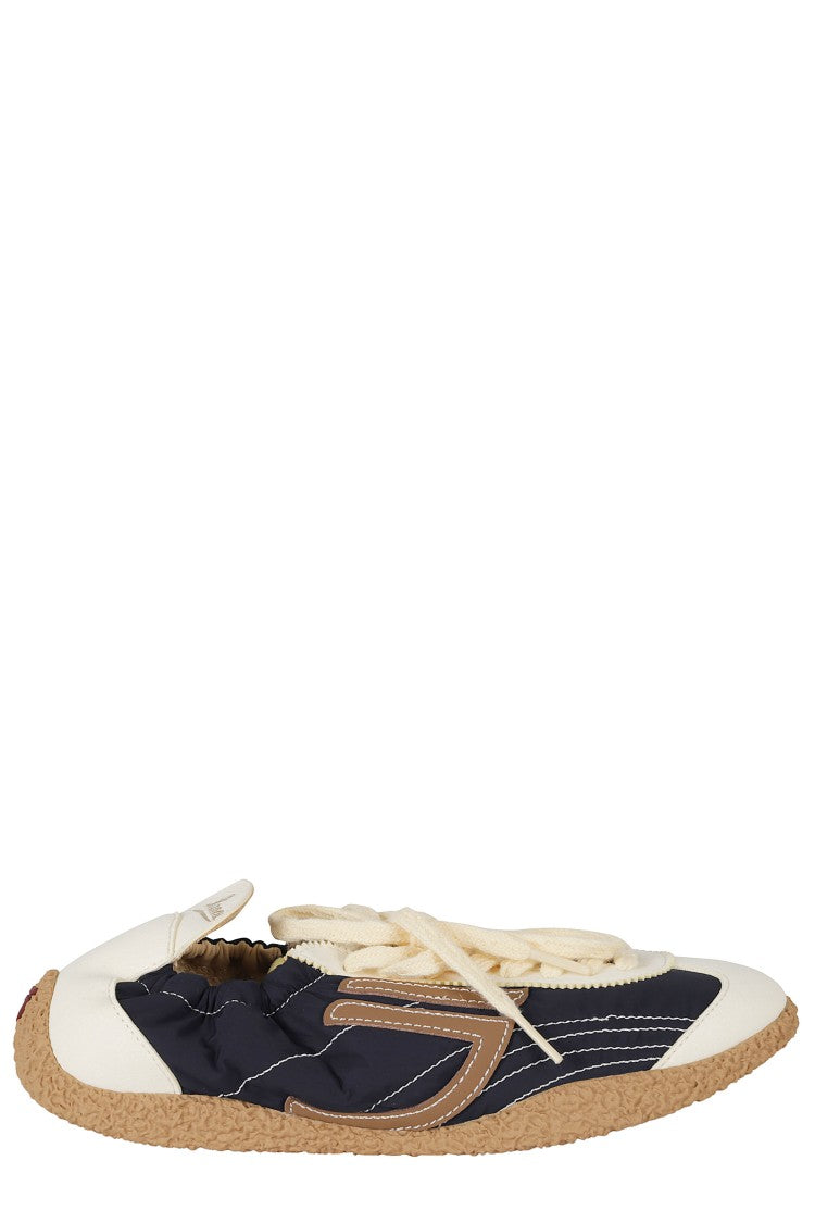 Puraai 9.01 Corsa Running Fabric-Leather Sneakers