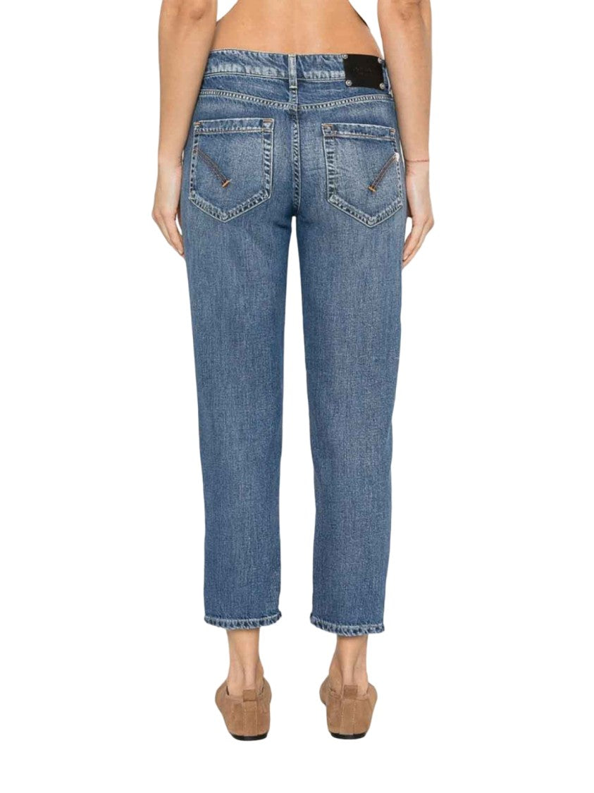 Dondup Mid-Rise Jeans With Button Fly