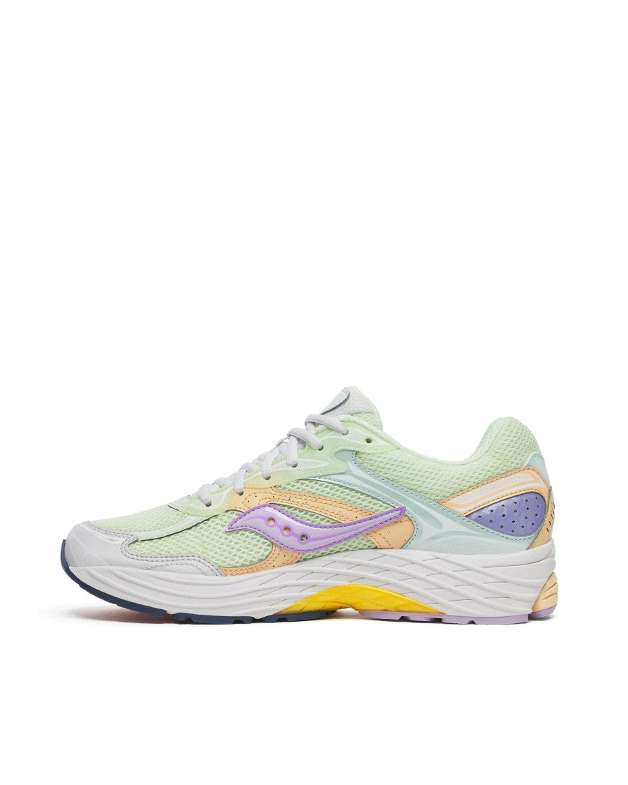 Saucony Sporty Sneakers With Progrid Technology And Pastel Overlays