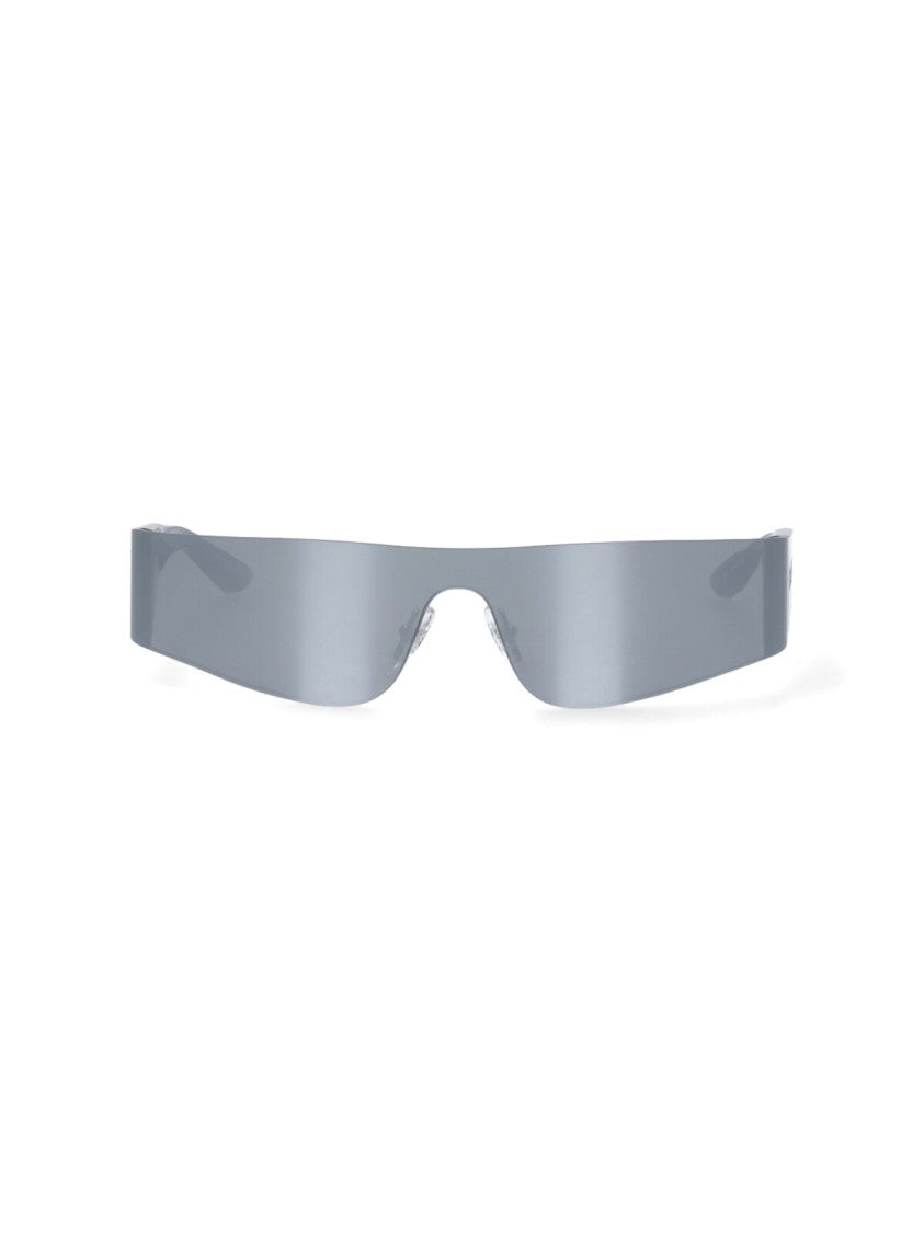 Balenciaga "Mono Rectangle" Sunglasses – Grey