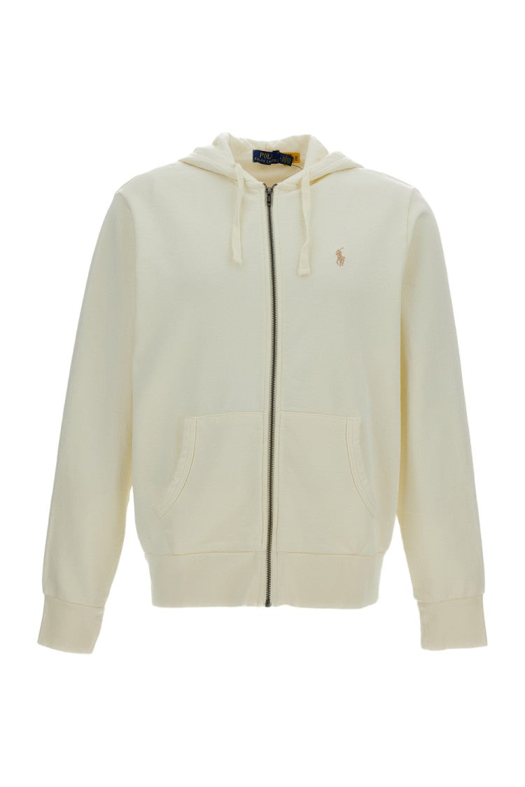 Polo Ralph Lauren Integral Zip Hoodie With Pouch Pockets