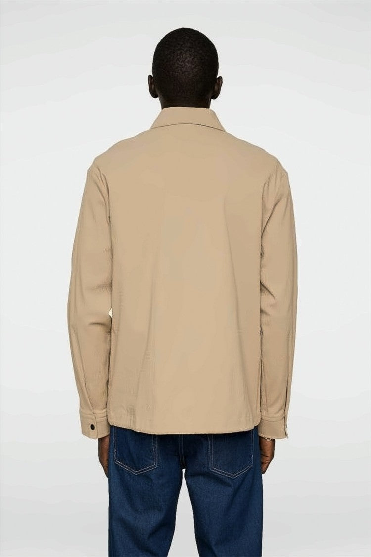 J Lindeberg Long-Sleeve Textured Shirt