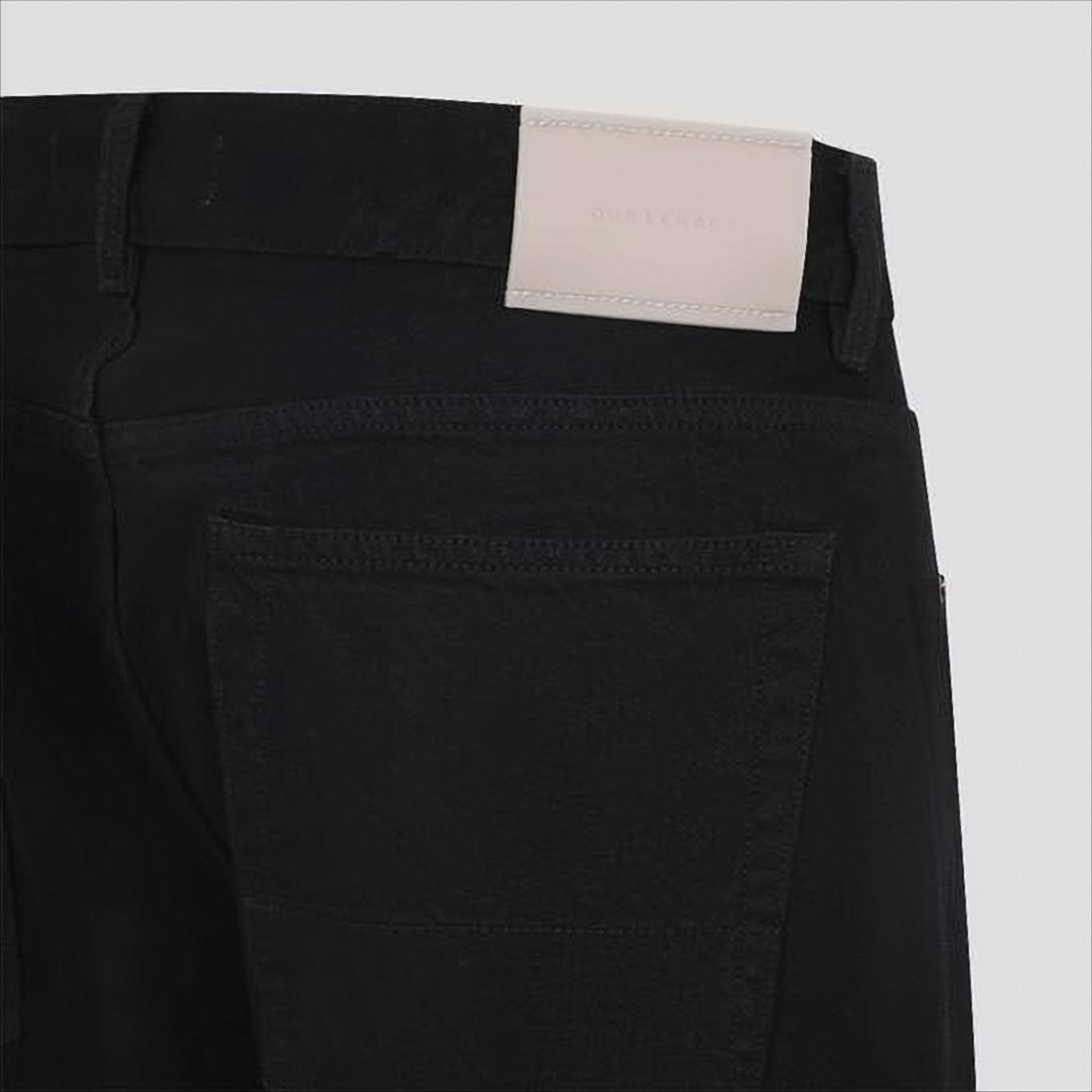 Our Legacy Straight-Leg Black Denim Pants