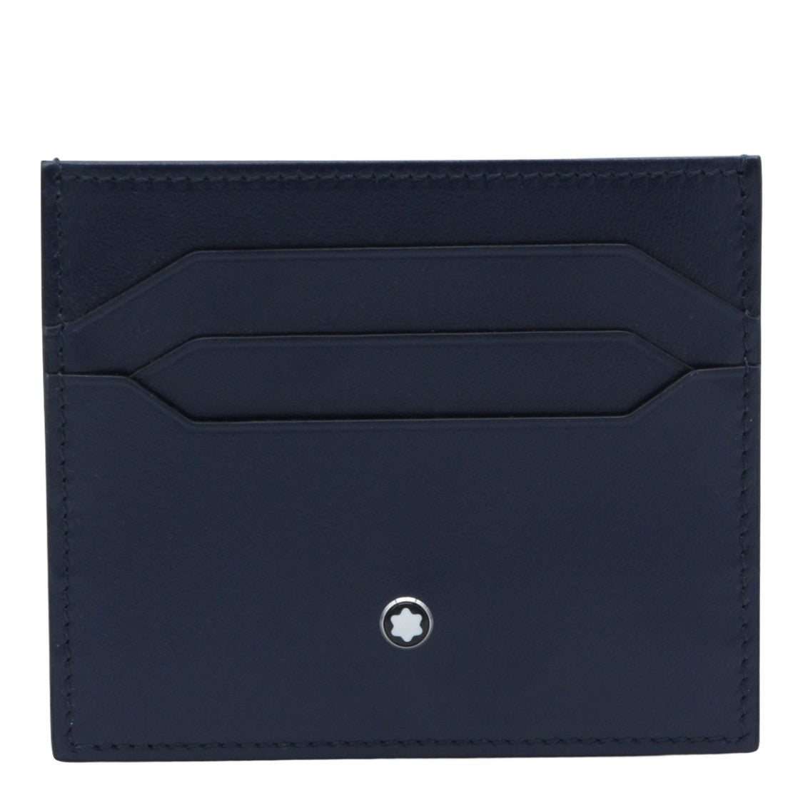Montblanc Black Wallet With Refined Compartments