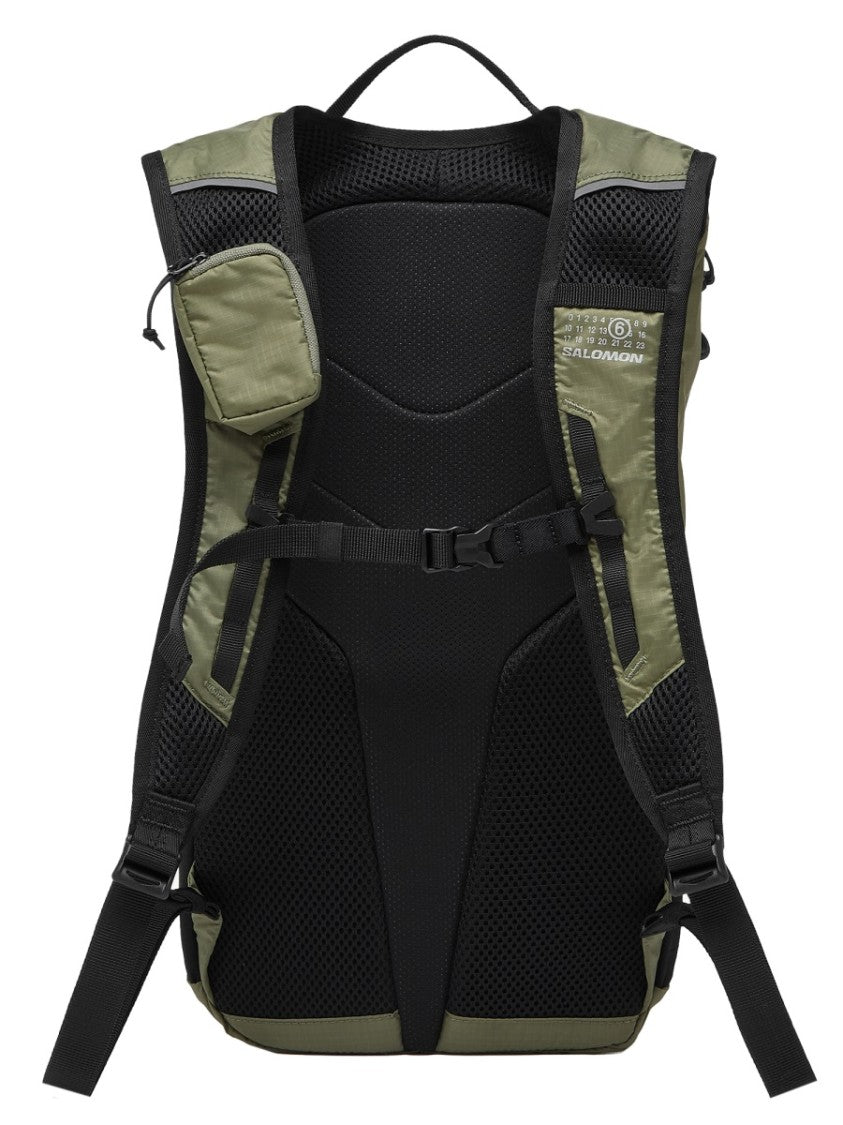 Mm6 By Maison Margiela X Salomon Versatile Multi-Compartment Backpack With Padded Straps