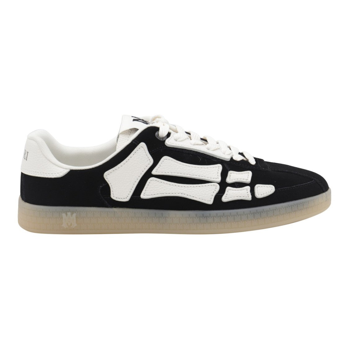 Amiri Graphic Bone-Like Overlays Low-Top Sneakers