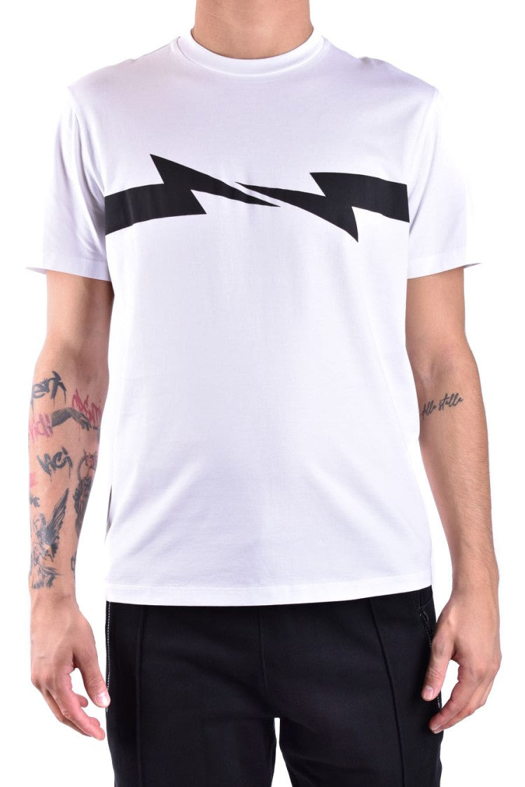 Neil Barrett Multicolor Graphic T-Shirt