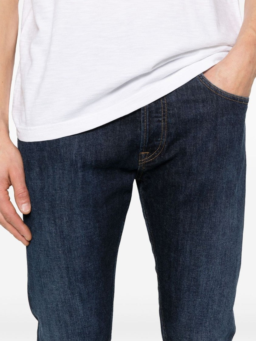 Dondup Slim-Fit Dark Wash Jeans
