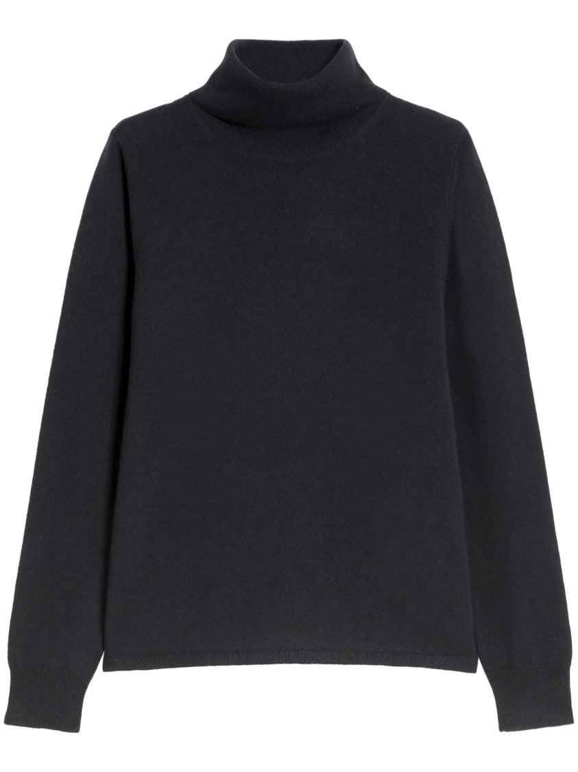 Max Mara Turtleneck Sweater With Fine-Knit Texture