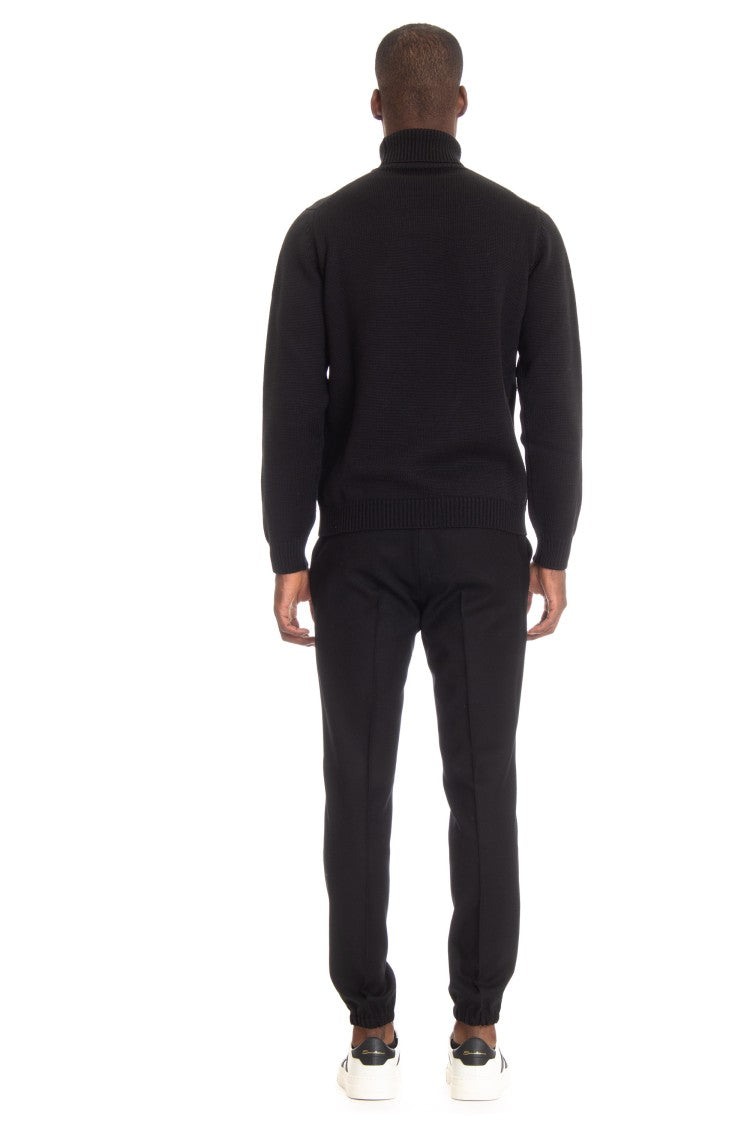 Roberto Collina Merinos Wool Turtleneck Sweater
