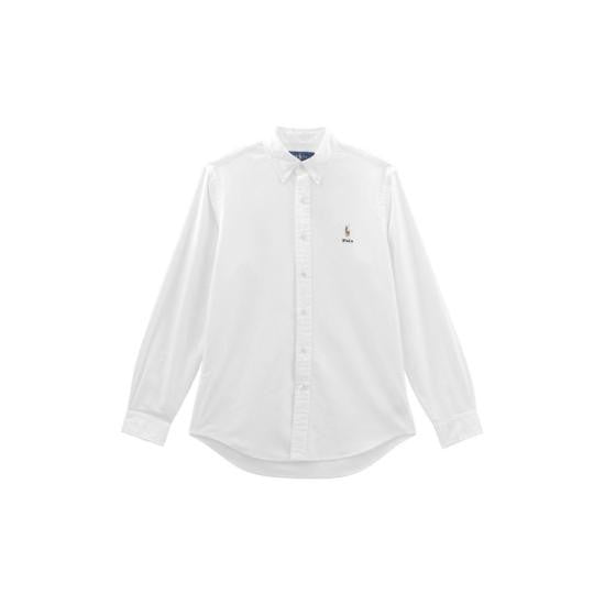 Polo Ralph Lauren Long-Sleeve Cotton Casual Shirt With Crisp Collar