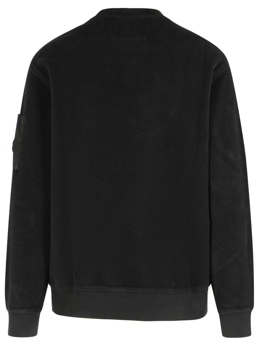 C.P. Company Black Cotton Sweatshirt