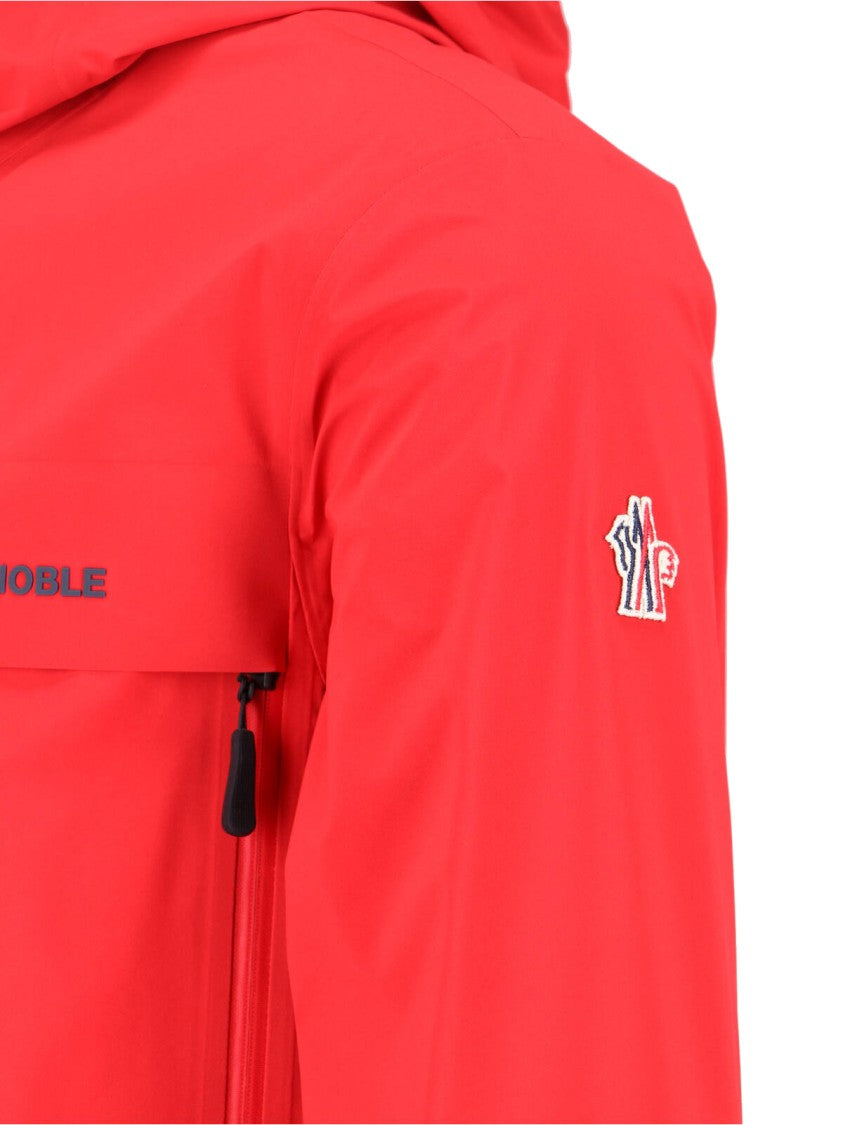 Moncler Grenoble Red Shipton Gore-Tex Hooded Waterproof Jacket