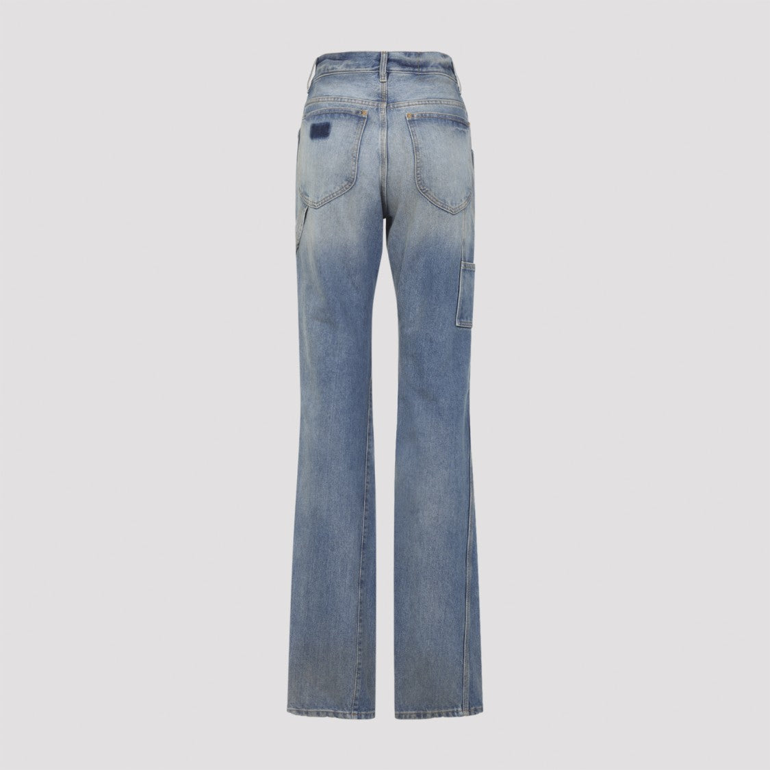 Maison Margiela Light Blue Indigo Cotton 5 Pockets Pants