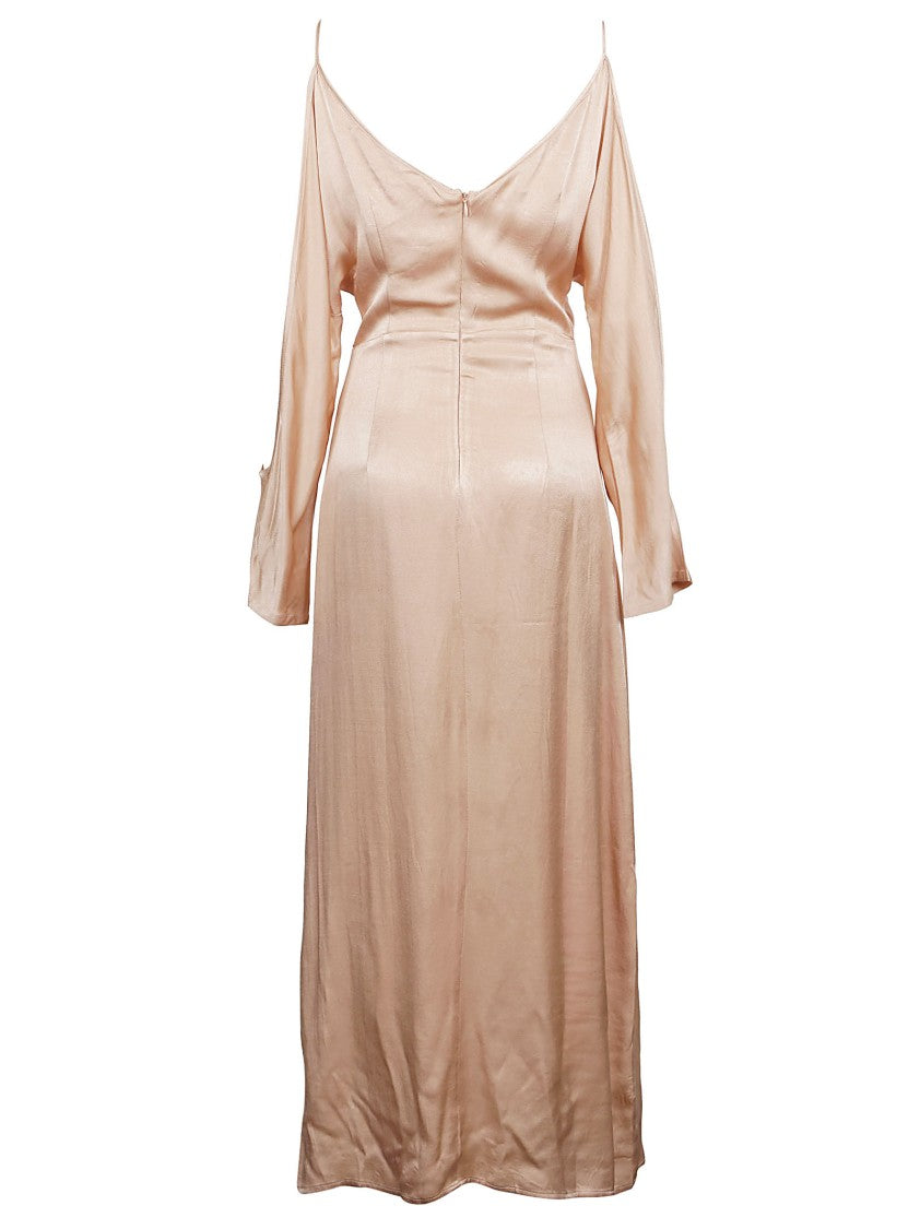 Jovonna London Viscose Spaghetti Strap Midi Dress